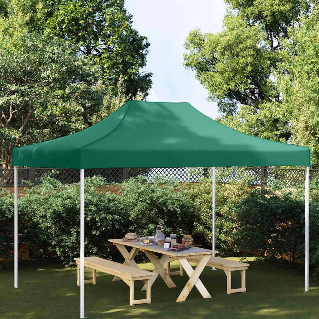 Maison Exclusive - Telo per tendone da festa 4x3 m verde 270 g/m²