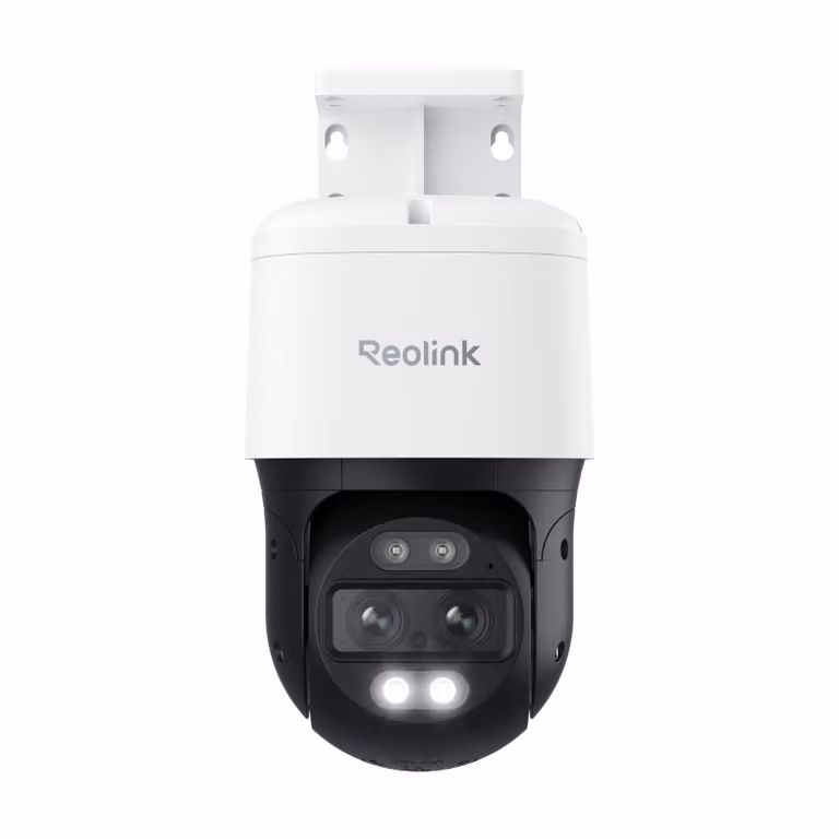 Telecamera di sorveglianza per esterni Reolink TrackMix PoE 4K 8MP PTZ PoE, doppio obiettivo, zoom 6X, visione notturna a colori, rilevamento persone/veicoli/animali, tracciamento automatico