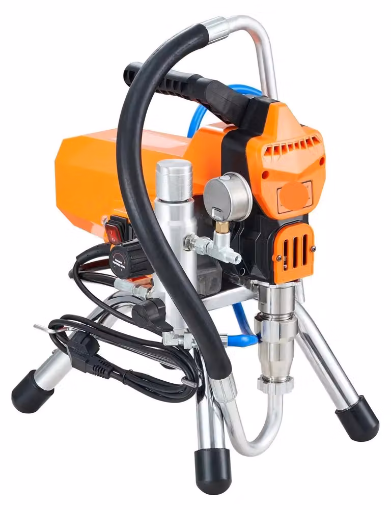 Spruzzatore a pressione zero - Spruzzatore elettrico - Macchina per verniciatura a pressione zero - 2200W - con tubo da 9 metri e prolunga da 0,5 metri