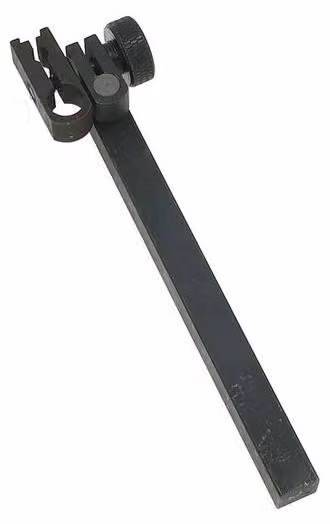 Misuratore in acciaio inossidabile - Supporto per indicatore a quadrante - Strumento di misurazione - Colore nero - Acciaio al tungsteno - Unico pezzo - Strumento di misurazione di precisione
