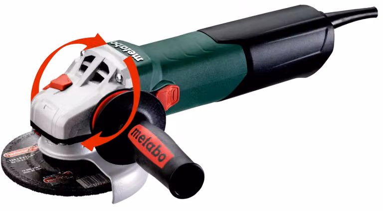 Smerigliatrice angolare METABO 125mm 1700W WEV 17-125 QUICK