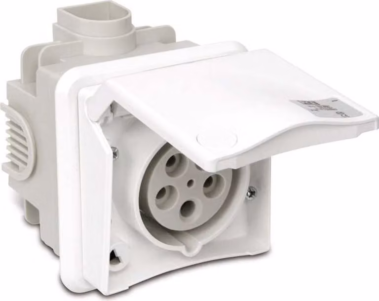 Presa da incasso PCE CEE 32 A, 400 V, IP44