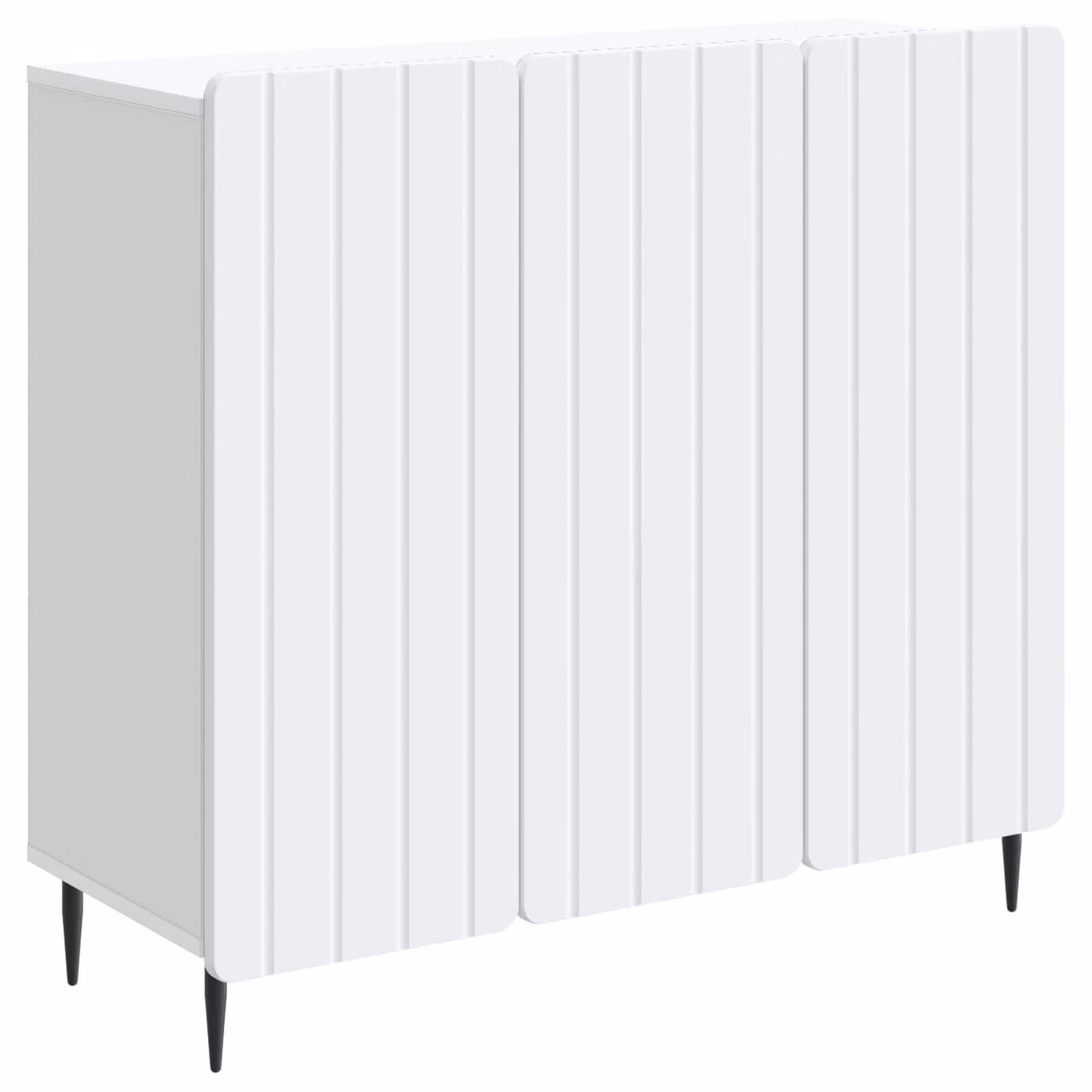 Credenza Bianco 89 x 34,5 x 82 cm Legno ingegnerizzato