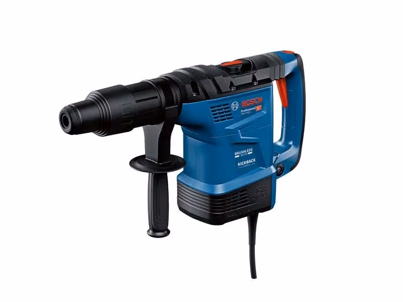 Martello demolitore e perforatore Bosch GBH 6-42 C brushless da 1300W con 9 J e peso di 7,7 kg, colore blu – 2