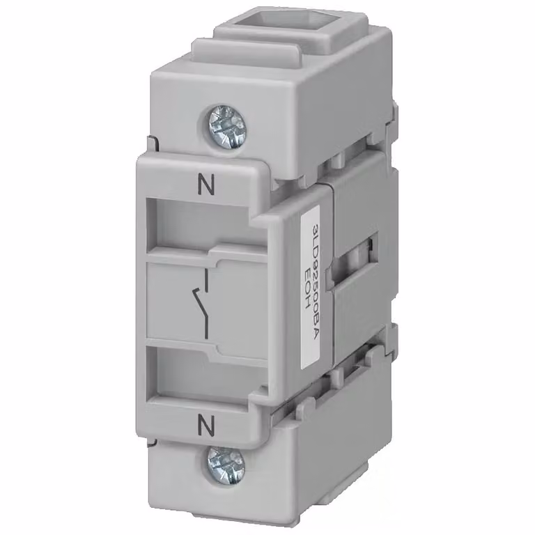Morsetto Siemens per conduttore neutro/PE, passante, per montaggio frontale, accessorio 3LD92502BA
