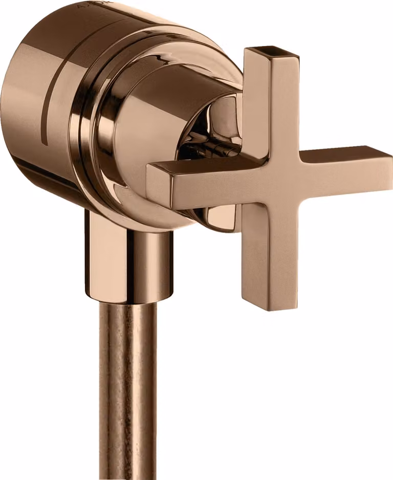 hansgrohe AXOR Citterio hansgrohe Fixfit Robinet d'arrêt avec poignées transversales, 39883300, 39883300