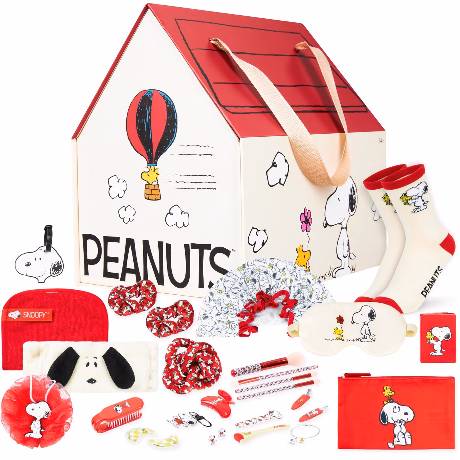 Calendario dell'Avvento Snoopy Beauty 2026 per donne e adolescenti