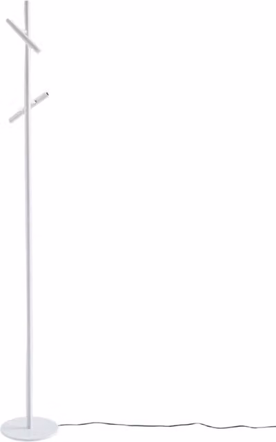 Lampada da Terra GPIB40 - Piantana Dimmerabile a LED 10,8W 3000K Orientabile in Alluminio Bianco Opaco - Gealuce