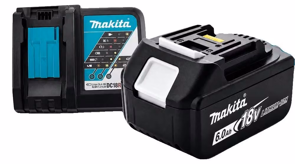 Batteria ricaricabile per utensili elettrici, 18V, capacità 6,0Ah, caricabatterie rapido DC18RC