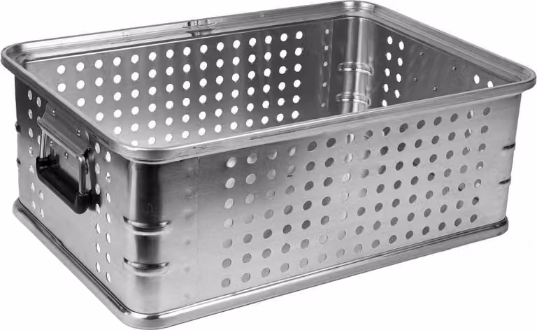 Cesto di trasporto Dönges FireBox DIN 14880, 800 x 400 x 330 mm (cesto in alluminio)