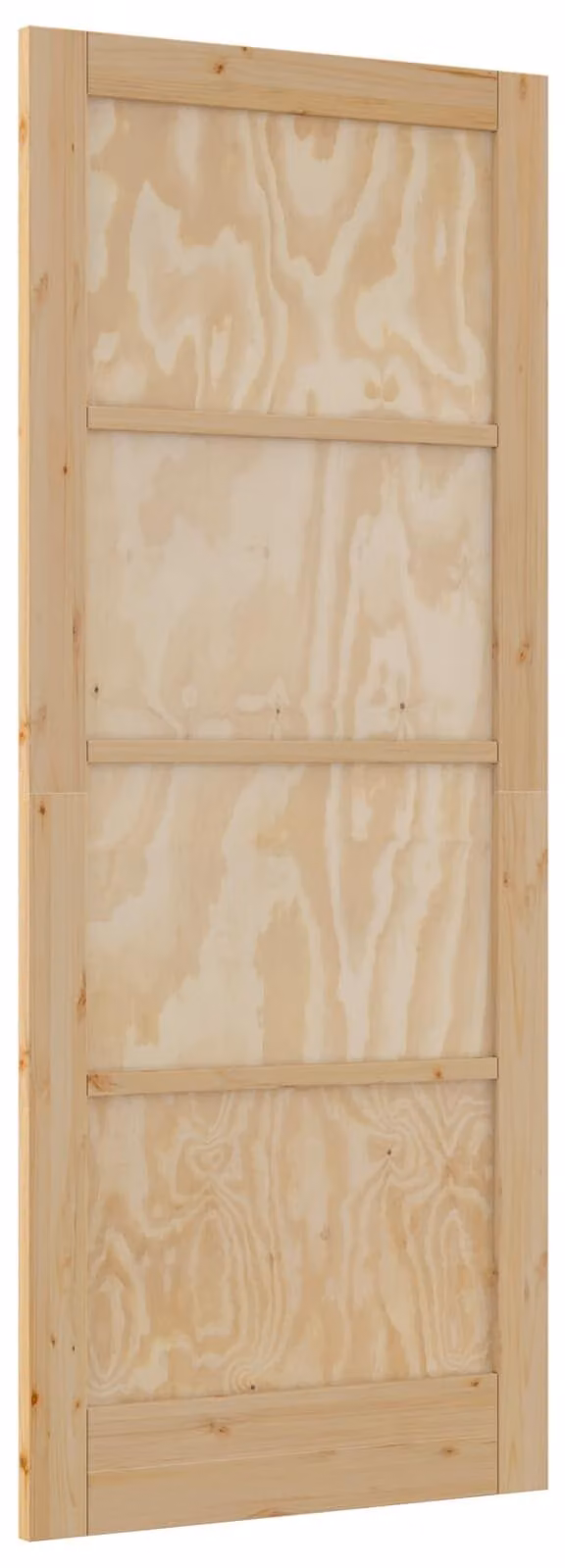 Porta Interna Naturale 86 x 211 cm Legno compensato