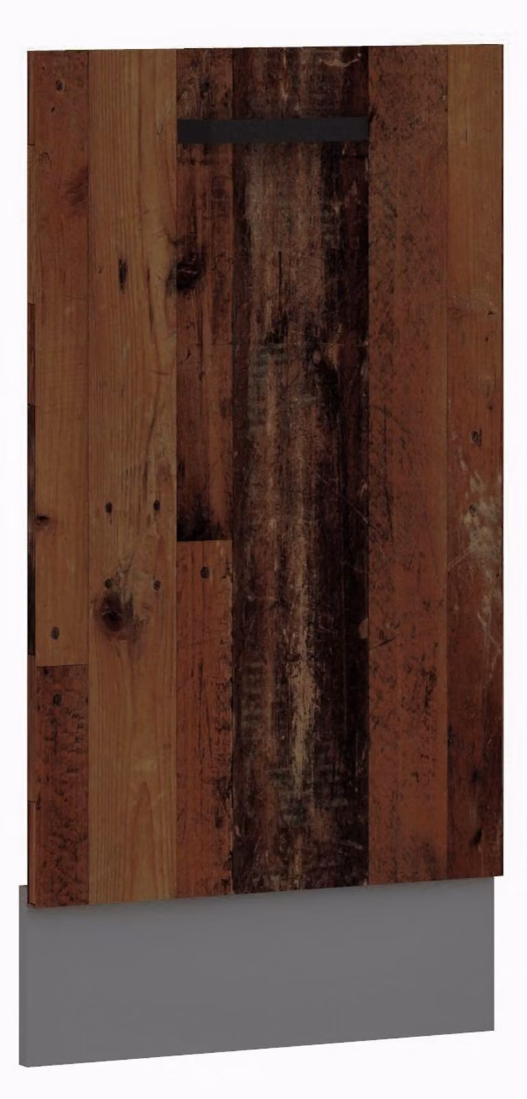 Pannello frontale per lavastoviglie da 45 cm completamente incassata, cucina OLD STYLE, effetto legno antico