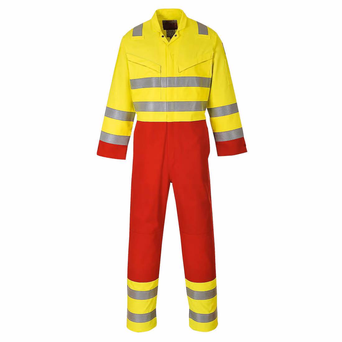 Portwest FR90 Tuta di servizio Bizflame Giallo Gr. XL