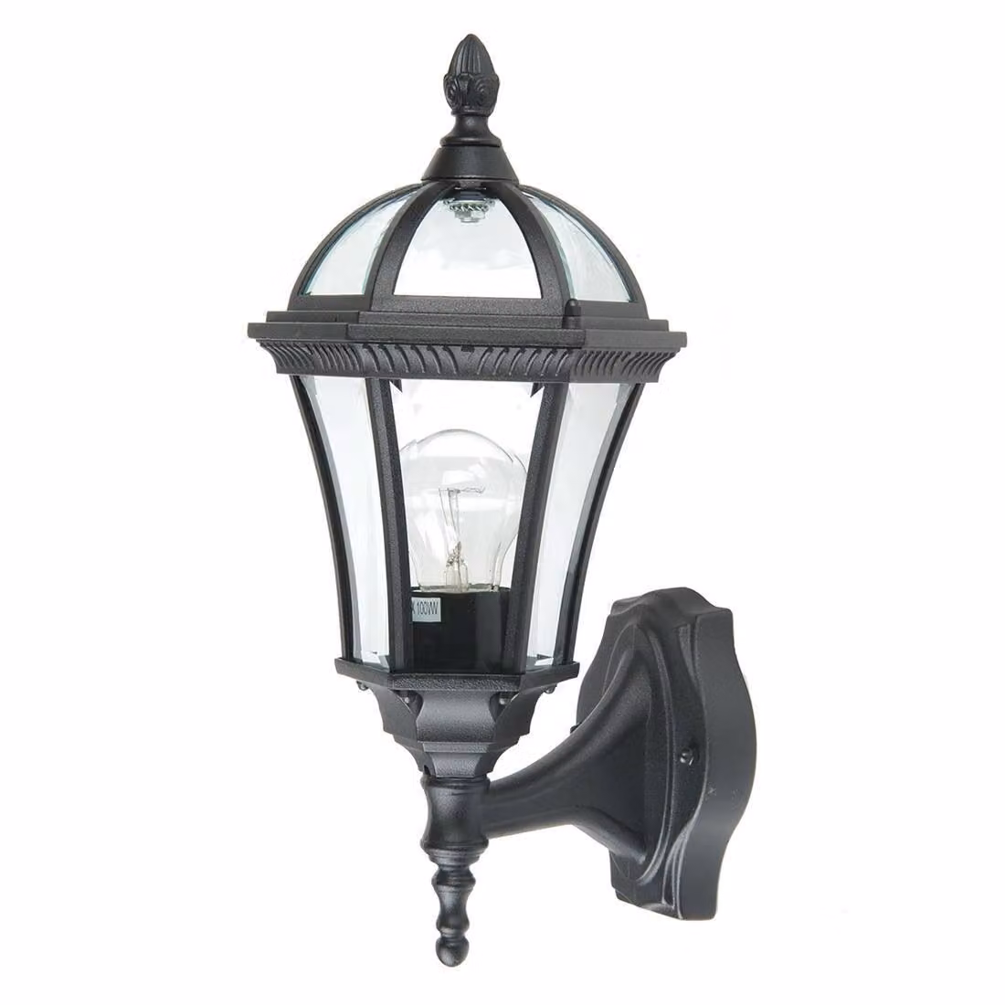 Applique da esterno in stile retrò, nera, E27, 60 W, Ledbury Garden Zone