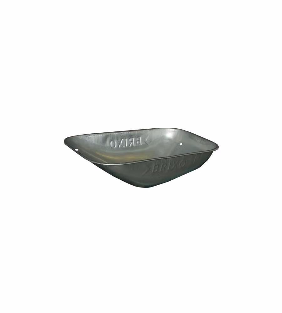 BRIXO Vasca per Carriole - Zincata - 80 Lt