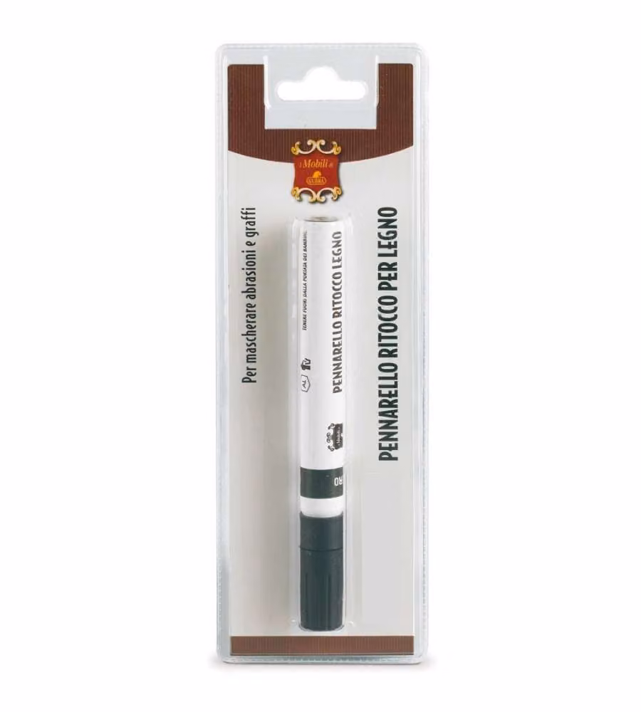 Gubra Pennarello Ritocco Legno - Noce Scuro - 20 cm