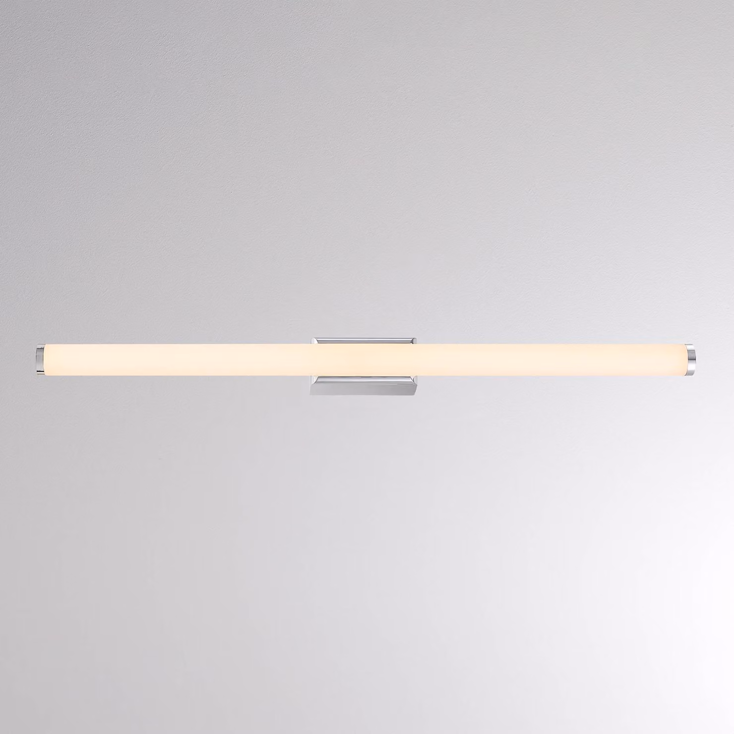 Molto Luce Applique da parete VINA M, Cromo / Argento, Bagno, Alluminio, Moderno, Applique