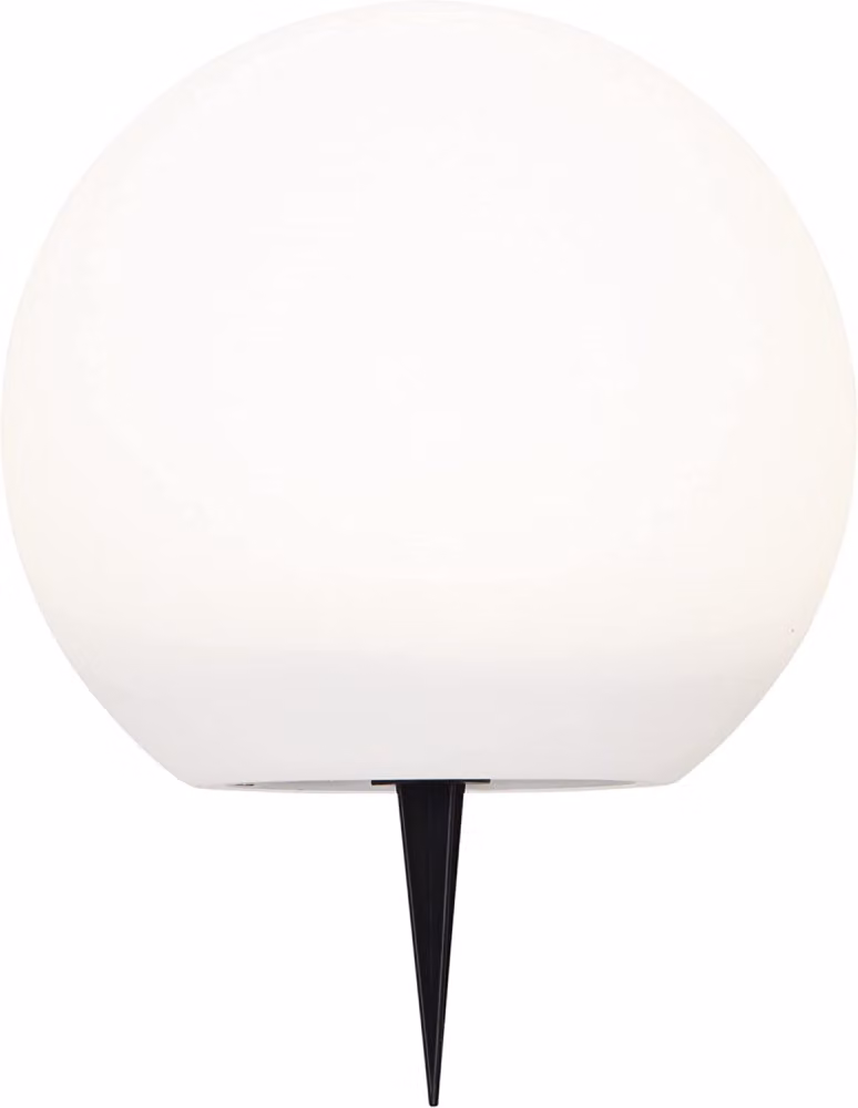 Globo luminoso solare Star 481-81, bianco, circa 23 x 25 cm