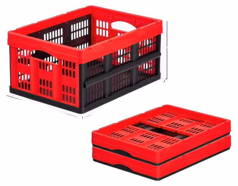 Contenitori per alimenti, design pieghevole, maniglie ergonomiche, confezione da 3 pezzi
