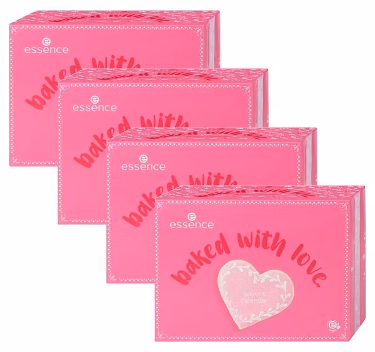 Essence - Calendario dell'Avvento 2026 "Baked With Love" - confezione da 4