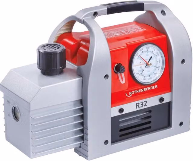 Pompa per il vuoto Rothenberger 550 W rossa