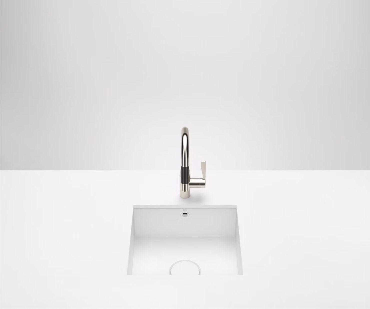 Dornbracht lavabo individuel, 450x400mm, acier vitrifié, 38450002-62, 38450002-62