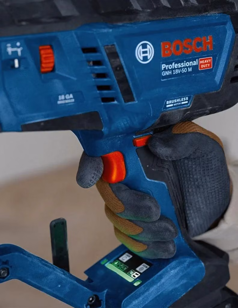 Chiodatrice per chiodi brad nail Bosch GNH 18V-50 M Solo corpo blu – 2