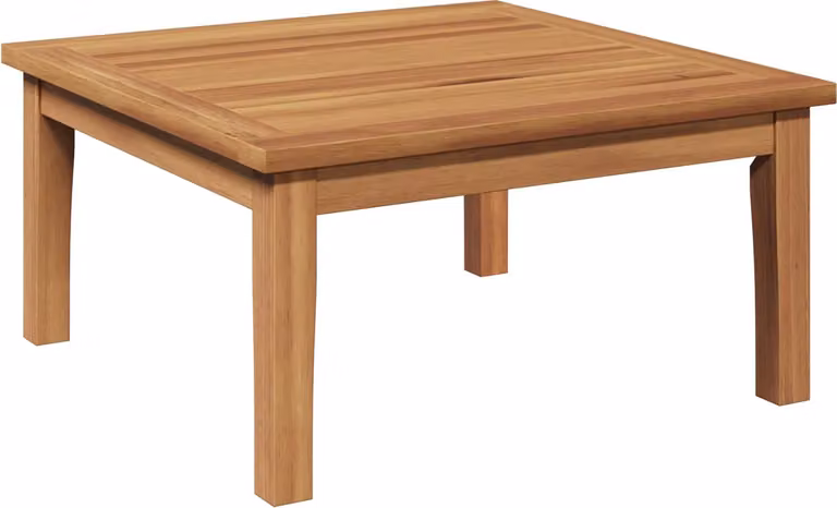Tavolo da Giardino Marrone Legno massello di teak