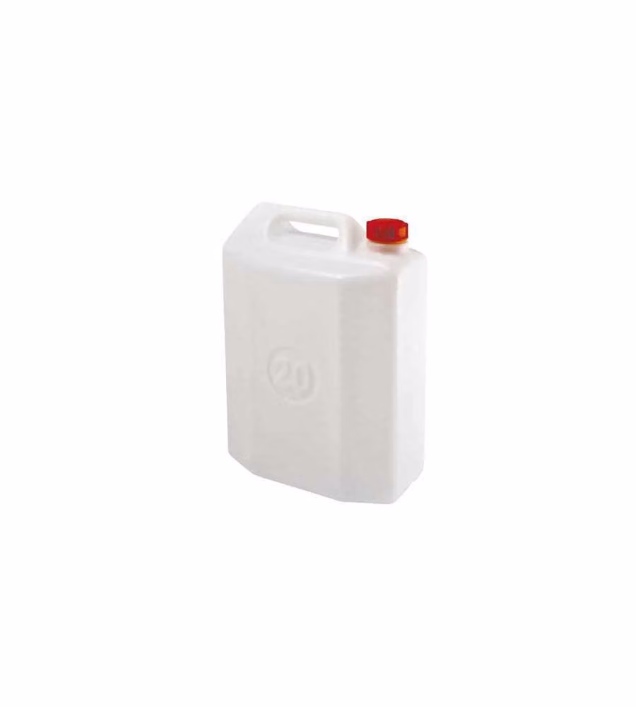 Tanica 20 litri polietilene alimentare con tappo - Contenitore robusto
