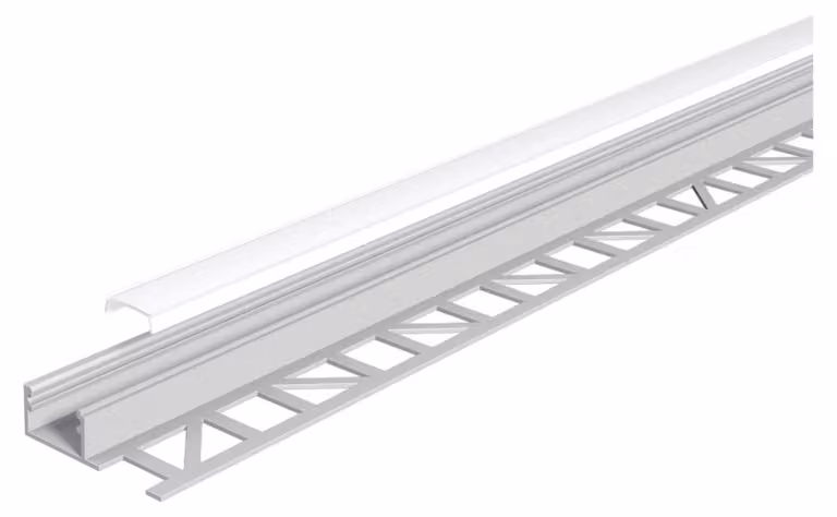 Profilo in alluminio con copertura opalina, 2 m - Accessori per apparecchi di illuminazione APFL1AM200
