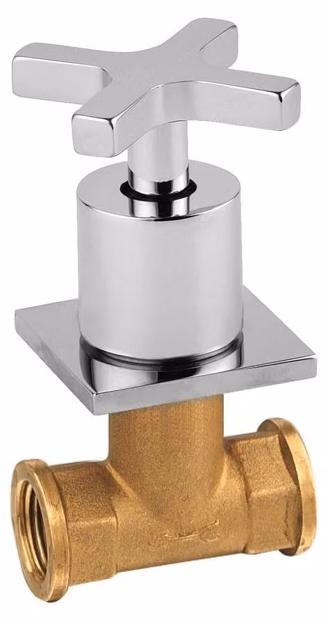 Valvola da incasso Sapho TRAX, acqua calda, cromata