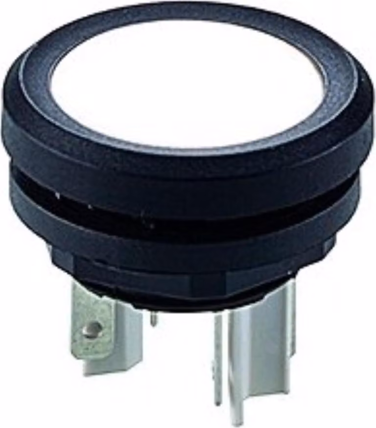 Georg Schlegel Pulsante luminoso, 1S illuminabile, rotondo, mYnitron connettore piatto 2,8 mm x 0,5 mm - 1 pezzo