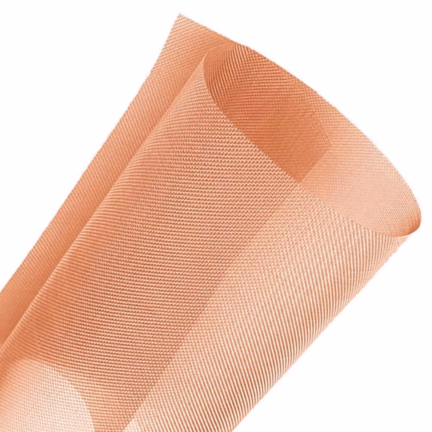 Rete in filo di rame, maglia 40, dimensioni 30 x 500 cm, rame puro