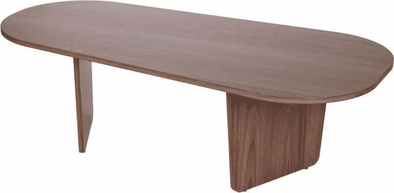 Calicosy - Tavolino con piano dai bordi arrotondati L130 cm - AMÉLIA