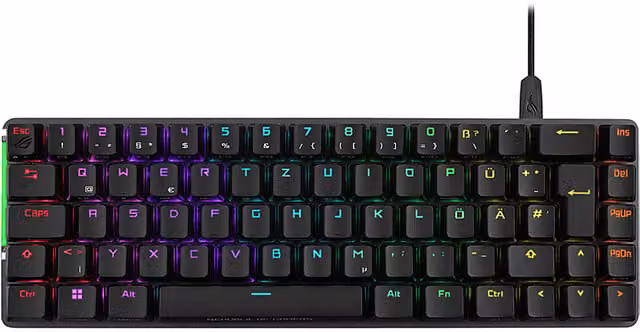 Tastiera Gaming Meccanica Asus ROG Falchion Ace/BK Nera con Connessione USB-C