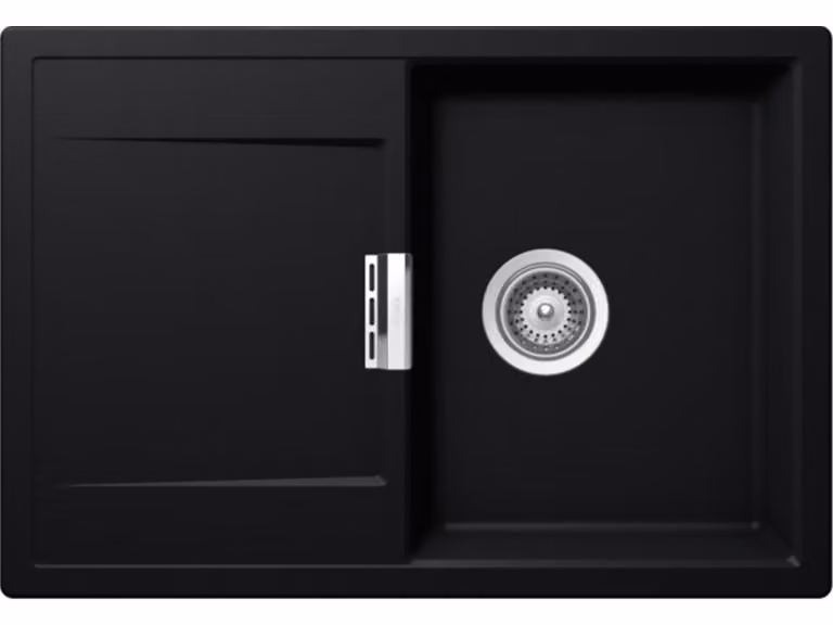 Schock Cristadur Mono D-100 S U Puro lavello da incasso con comando eccentrico