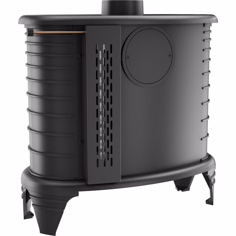 Stufa in ghisa K8 a regolazione automatica Ø 130 9 kW