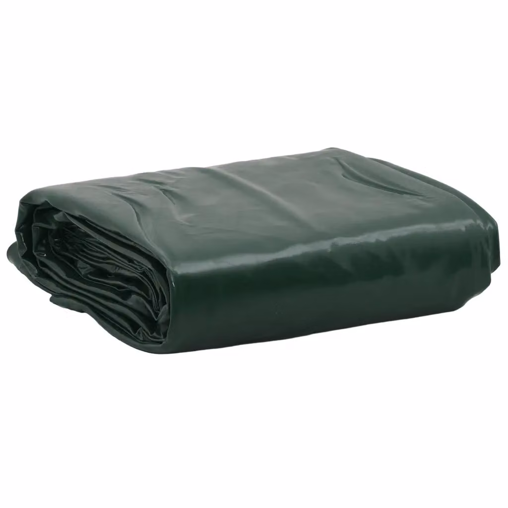 Telone in PVC verde vidaXL 5x7 m 650 g/m²