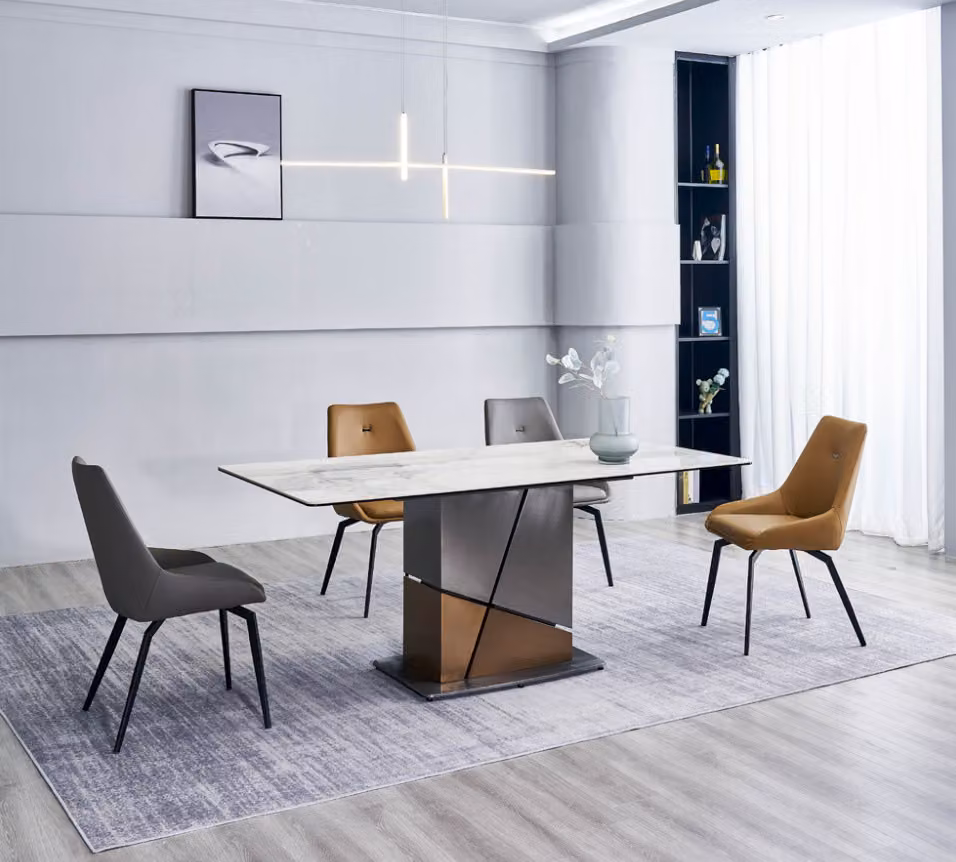 Tisch Esstisch Rechteckige Esstische Esszimmer Möbel Luxus Holztisch