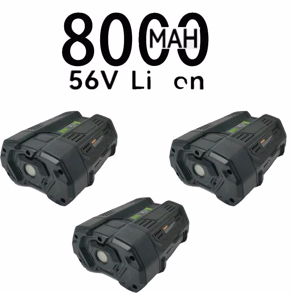 Batterie di ricambio, capacità 8000mAh, compatibili con gli utensili EGO, 8000mAh x 3