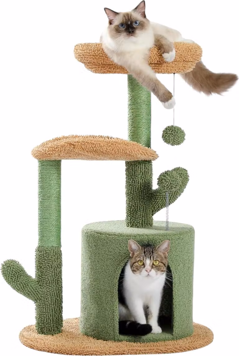 Albero per gatti Famanu - 78 cm - Verde