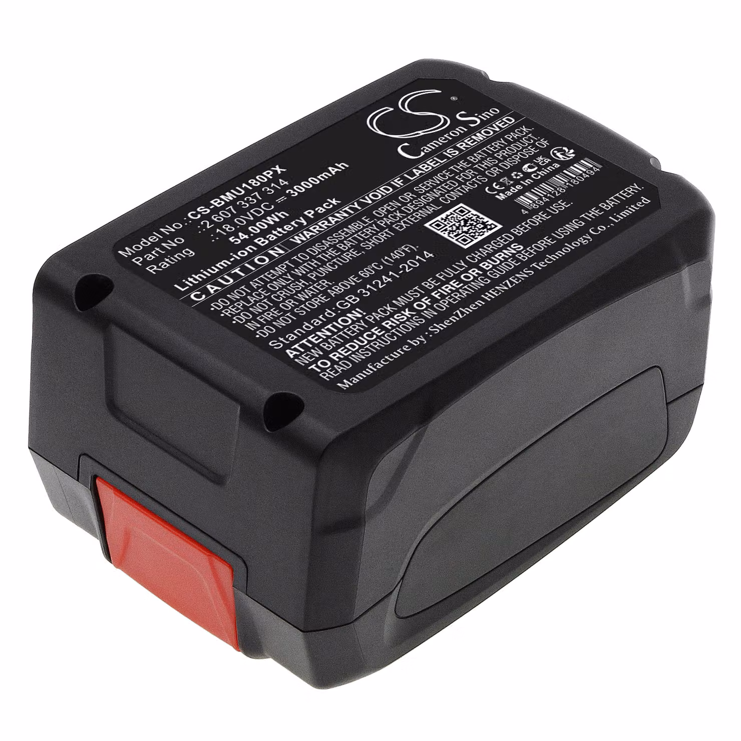 TECHTEK Batteria compatibile con [Bosch] AdvancedCut 18, AdvancedGlue 18V, AdvancedMulti 18, AdvancedOrbit 18, AdvancedShear 18V-10, AdvancedVac 18V-