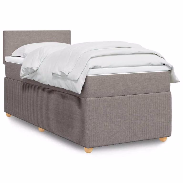 vidaXL Letto Ibrido con Materasso a Molle Insacchettate e Struttura Imbottita, L 90 x P 190 cm