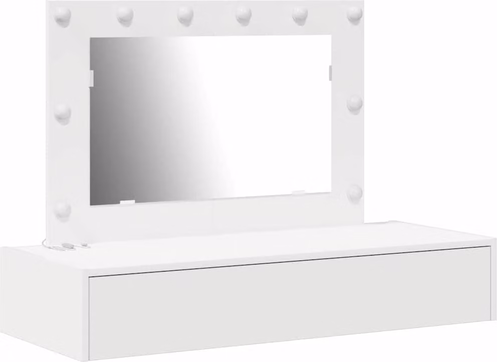 Tavolo da Trucco Bianco 100 x 40 x 70 cm Legno multistrato