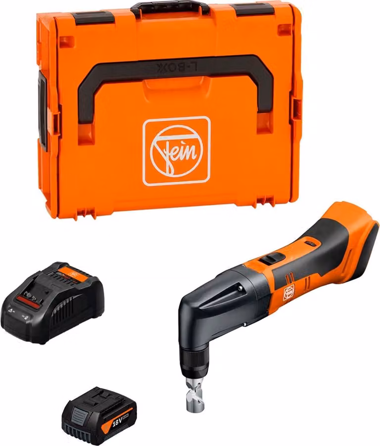 Knabber FEIN ABLK 18 1,6 E AS (1 x 5,0 Ah + GAL1880CV + L-Boxx 136)