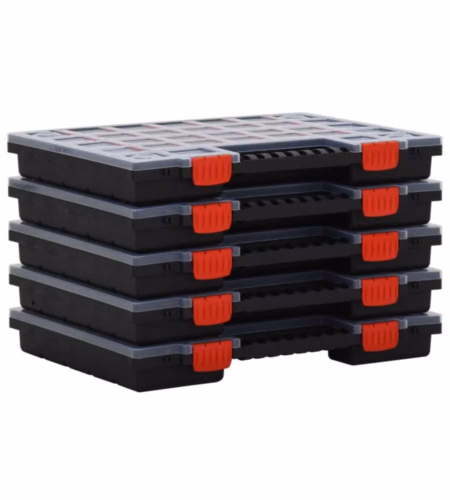 Scatole di Assortimento 10 pz 40x30x5 cm Polipropilene