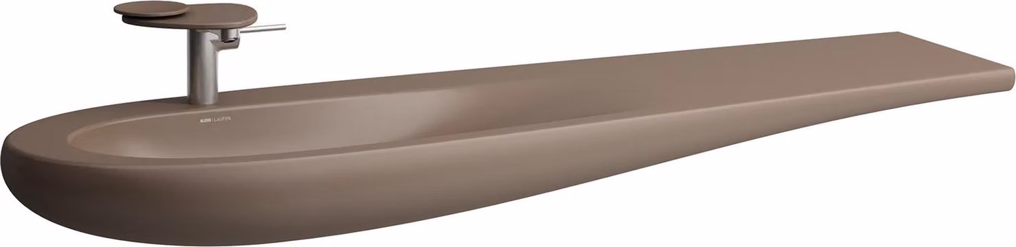 LAUFEN Alessi one Lavabo, encastré, 1 trou de robinetterie au centre, avec trop-plein, 1600x500, H8149711881041, H8149711881041