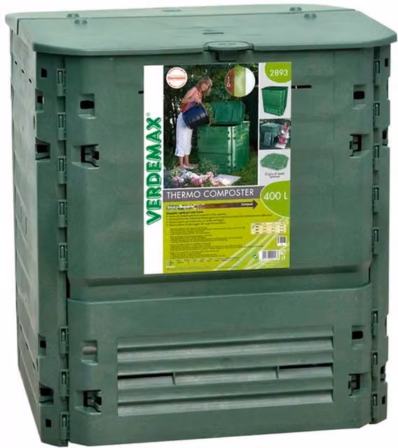 Compostiera 600 lt composter thermo-king 80 x 80 x 104 cm