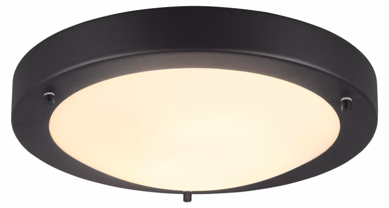 Lampada da soffitto a LED Trio Condus Ø 31,5 cm, nero opaco