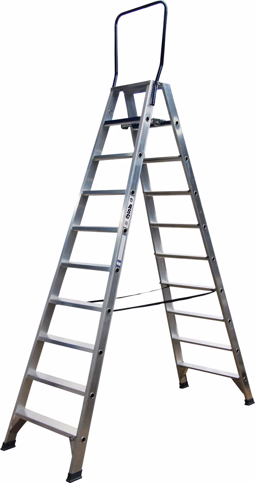 ASC scaletta DT-10 bifacciale 10 gradini con altezza di lavoro di 4,53 m